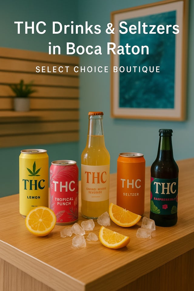 Select Choice Smokeshop | CBD & THC in Boca Raton, FL | SELECT CHOICE Sip &  Smoke Boutique